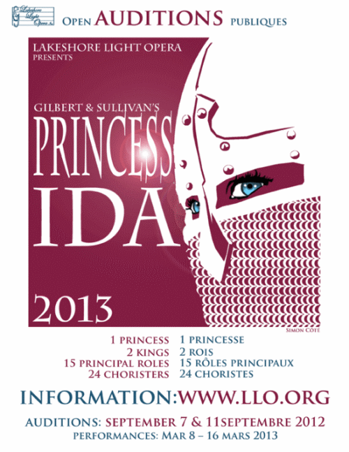 2013 Lakeshore Light Opera production of  Gilbert and Sullivan's Princess Ida